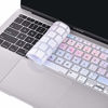 Picture of MOSISO Keyboard Cover Only Compatible with MacBook Air 13 inch 2020 Release A2337 M1 A2179 Backlit Magic Keyboard with Retina Display & Touch ID, Waterproof Protective Silicone Skin, Colorful Clouds