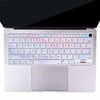 Picture of MOSISO Keyboard Cover Only Compatible with MacBook Air 13 inch 2020 Release A2337 M1 A2179 Backlit Magic Keyboard with Retina Display & Touch ID, Waterproof Protective Silicone Skin, Colorful Clouds