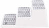 Picture of Copco 2555-0189 Non-Skid 3-Tier Spice Pantry Kitchen Cabinet Organizer, 10-Inch, White/Gray