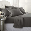 Picture of 6 Piece Hotel Luxury Soft 1800 Series Premium Bed Sheets Set, Deep Pockets, Hypoallergenic, Wrinkle & Fade Resistant Bedding Set(Queen, Gray)