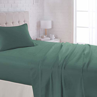 Picture of Amazon Basics Lightweight Super Soft Easy Care Microfiber Sheet Set with 14" Deep Pockets
