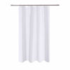 Picture of N&Y HOME Fabric Shower Curtain Liner 48 x 72 inches Bath Stall Size, Hotel Quality, Washable, Water Repellent, White Spa Bathroom Curtains with Grommets, 48x72