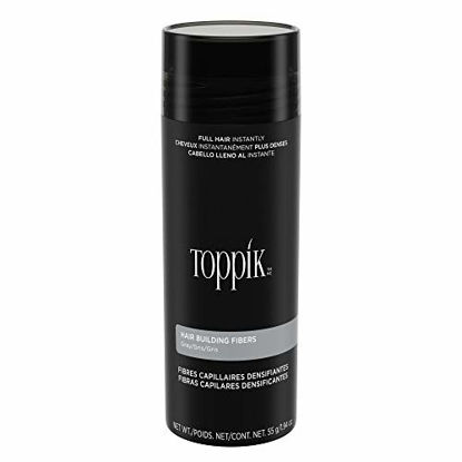 Picture of Toppik Hair Building Fibers, Gray, 55g