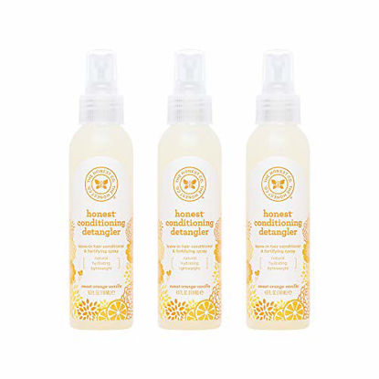 Picture of The Honest Company Conditioning Detangler, Sweet Orange Vanilla, 3 Count