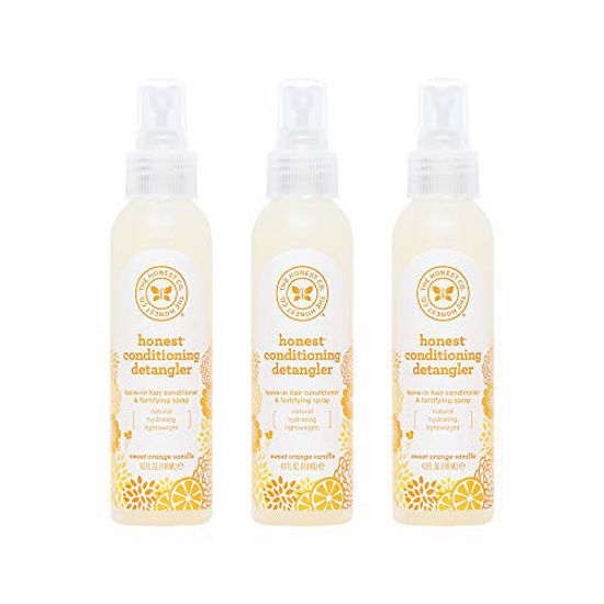 Picture of The Honest Company Conditioning Detangler, Sweet Orange Vanilla, 3 Count