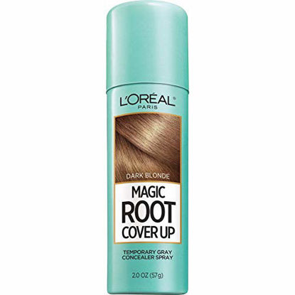 Picture of L'Oreal Paris Magic Root Cover Up Gray Concealer Spray Dark Blonde 2 oz.(Packaging May Vary)