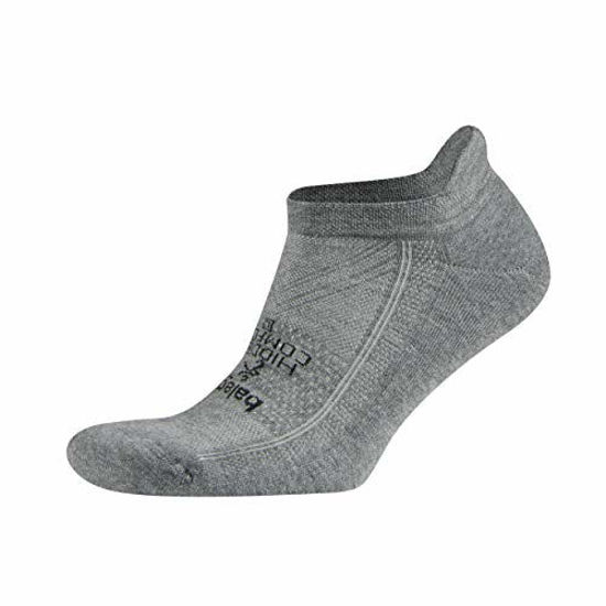 Picture of Balega Hidden Comfort No-Show Running Socks for Men and Women (1 Pair), Charcoal, Large