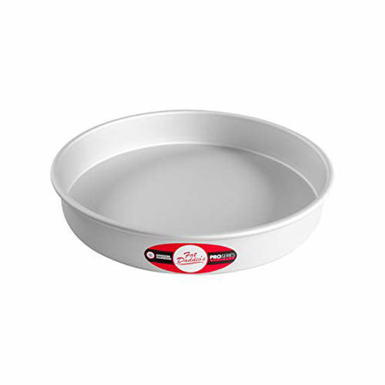 Picture of Fat Daddio's Round Cake Pan, 12 x 2 Inch, Silver
