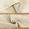 Picture of NTBAY Queen Pillowcases Set of 4, 100% Brushed Microfiber, Soft and Cozy, Wrinkle, Fade, Stain Resistant with Envelope Closure, 20"x 30", Khaki
