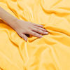 Picture of Nestl Duvet Cover 3 Piece Set - Ultra Soft Double Brushed Microfiber Hotel Collection - Comforter Cover with Button Closure and 2 Pillow Shams, Yellow - Queen 90"x90"
