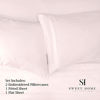 Picture of 1500 Supreme Collection Extra Soft California King Sheets Set, Pale Pink - Luxury Bed Sheets Set with Deep Pocket Wrinkle Free Hypoallergenic Bedding, Over 40 Colors, California King Size, Pale Pink