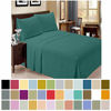 Picture of LuxClub 6 PC Bamboo Sheet Set w/ 18 inch Deep Pockets - Eco Friendly, Wrinkle Free, Hypoallergentic, Antibacterial, Moisture Wicking, Fade Resistant, Silky, Stronger & Softer Than Cotton - Teal King
