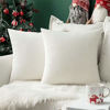 Picture of MIULEE Pack of 2, Velvet Soft Solid Decorative Square Throw Pillow Covers Set Cushion Case for Christmas Couch Sofa Bedroom Car18 x 18 Inch 45 x 45 cm