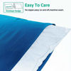 Picture of NTBAY King Pillowcases Set of 2, 100% Brushed Microfiber, Soft and Cozy, Wrinkle, Fade, Stain Resistant with Envelope Closure, 20"x 36", Royal Blue