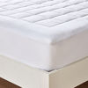 Picture of oaskys Queen Mattress Pad Cover Cooling Mattress Topper Cotton Top Pillow Top with Down Alternative Fill (8-21 Fitted Deep Pocket Queen Size)