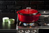 Picture of Lodge Enameled Cast Iron Dutch Oven, 4.6-Quart, Island Spice Red