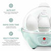 Picture of Elite Gourmet EGC-007M Easy Electric Poacher, Omelet Soft, Medium, Hard-Boiled Boiler Cooker with Auto Shut-Off and Buzzer, BPA Free, 7 Egg Capacity, Mint