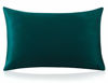 Picture of ZIMASILK 100% Mulberry Silk Pillowcase for Hair and Skin Health,Both Sides 19 Momme Silk,1pc (Standard 20''x26'', Blackish Green)
