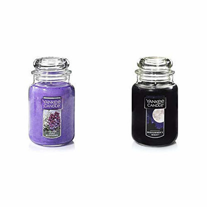 Picture of Yankee Candle Large Jar Candle Lilac Blossoms & Large Jar Candle Midsummer's Night