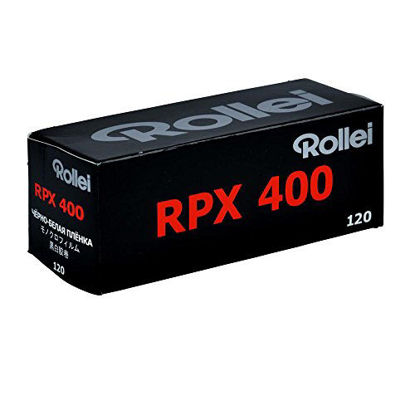 Picture of Rollei RPX 400 ISO Black & White Film, 120 Size