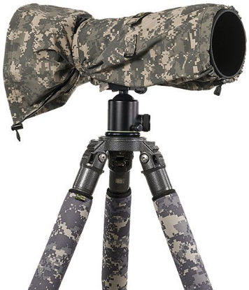 Picture of LensCoat LCRSLDC Raincoat RS for Camera and Lens, Large (Digital Camo)