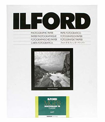 Picture of Ilford Multigrade FB Classic, Enlarging Paper 8x10&quot;, 100 Sheets, Matte