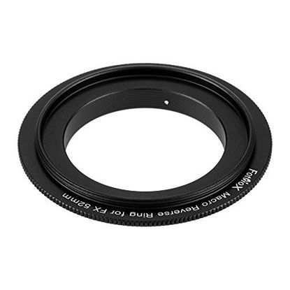 Picture of Fotodiox 52mm Filter Thread Macro Reverse Mount Adapter Ring Compatible with Fuji X-Mount Cameras