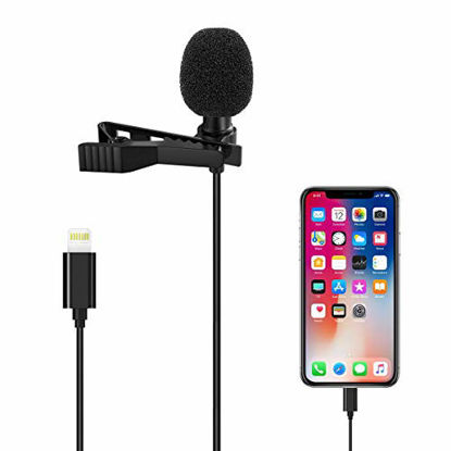 Picture of Microphone Professional for iPhone/Video Conference/Podcast/Voice Dictation/YouTube Grade Valband Omnidirectional Phone Audio Video Recording Condenser Microphone  (6.0m)