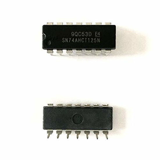 Picture of Todiys New 10Pcs for 74AHCT125 SN74AHCT125N MC74ACT125N MC74ACT125NG MM74ACT125N DIP-14 Quad Bus Buffer Gates IC SN74AHCT125