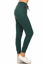 Picture of Leggings Depot JGA128-FORESTGREEN-M Solid Jogger Track Pants w/Pockets, Medium