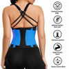 Picture of VENUZOR Waist Trainer Belt for Women - Waist Cincher Trimmer - Slimming Body Shaper Belt - Sport Girdle Belt (UP Graded) (Z1-Sky Blue, M)