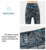 Picture of Dragon Fit High Waist Yoga Leggings with 3 Pockets,Tummy Control Workout Running 4 Way Stretch Yoga Pants (Small, Carbon Gray-Marble)