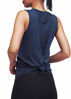 Picture of Mippo Workout Tank Tops for Women Workout Shirts Yoga Tops Tie Back Running Athletic Tank Tops Loose fit Muscle Tank Sleeveless Summer Activewear Gym Tops Workout Clothes for Women Navy Blue XL