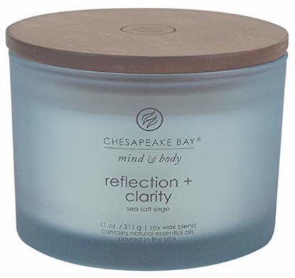 Picture of Chesapeake Bay Candle Scented Candle, Reflection + Clarity (Sea Salt Sage), Coffee Table