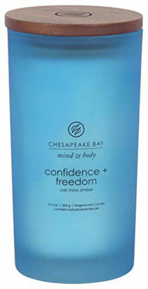 Picture of Chesapeake Bay Candle Scented Candle, Confidence + Freedom (Oak Moss Amber), Large