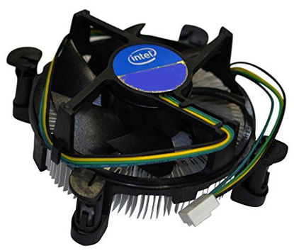 Picture of Intel E97379-001 Core i3/i5/i7 Socket 1150/1155/1156 4-Pin Connector CPU Cooler With Aluminum Heatsink and 3.5-Inch Fan For Desktop PC Computer