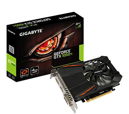 Picture of Gigabyte Geforce GTX 1050 Ti 4GB GDDR5 128 Bit PCI-E Graphic Card (GV-N105TD5-4GD)
