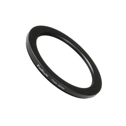 Picture of Fotodiox Metal Step Down Ring, Anodized Black Metal 77mm-62mm, 77-62 mm