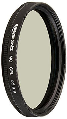 Picture of Amazon Basics Circular Polarizer Camera Lens Filter - 55 mm