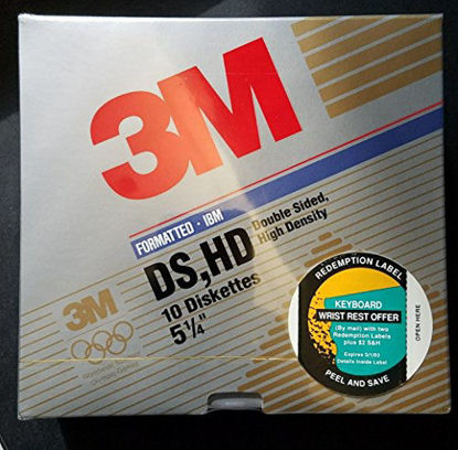 Picture of 3M Imation Diskettes 5 1/4 10 per package Double Sided High Density