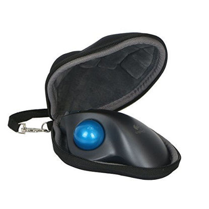 Picture of Hard Travel Case Replacement for Logitech M570 Wireless Trackball Computer Wireless Mouse by co2CREA
