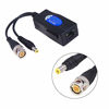 Picture of Sinloon 2 Pair Passive Video HD-TVI/CVI/AHD Balun 1080P - 5MP BNC to RJ45 Long Distance Network Transceiver for Full HD Security Surveillance Camera (BNC to RJ45 Adapter Large)