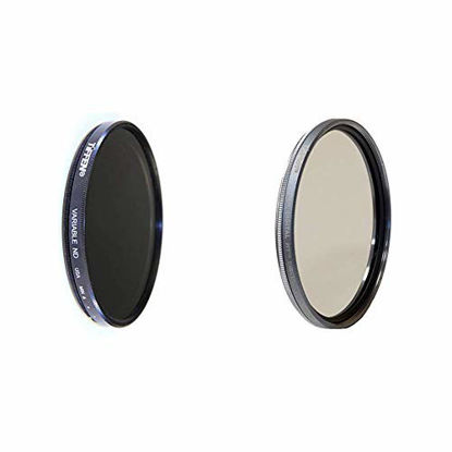 Picture of Tiffen 77mm Variable Neutral Density Filter 77VND for Camera lenses ND & Digital HT Multi Coated Circular Polarizer