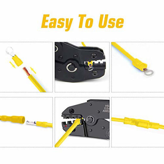 GetUSCart Qibaok 840PCS Electrical Wire Connectors, Insulated Wire