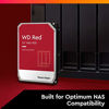 Picture of Western Digital 4TB WD Red NAS Internal Hard Drive - 5400 RPM Class, SATA 6 Gb/s, SMR, 256MB Cache, 3.5" - WD40EFAX