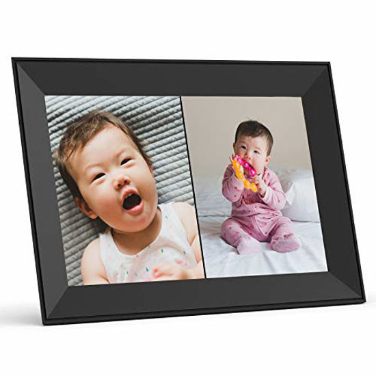 GetUSCart Aura Carver Smart Digital Picture Frame 10.1 Inch HD WiFi Cloud Digital Frame Free