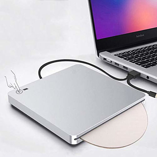 GetUSCart External 3D Blu Ray DVD Drive, USB 3.0 and TypeC Blu Ray CD
