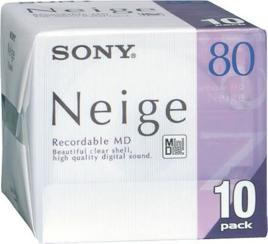 新品未使用 SONY Neige MD 80分 10パック Amazon | SONY MD (ミニディスク) 80分 10PACK NEIGE(ネージュ
