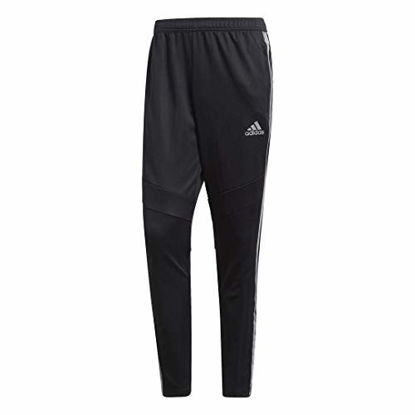 Picture of adidas Men's Tiro 19 Training Pants, Black/Reflective Silver, Small