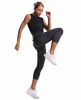 Picture of THE GYM PEOPLE Thick High Waist Yoga Pants with Pockets, Tummy Control Workout Running Yoga Leggings for Women (Large, Z-Capris Camo)